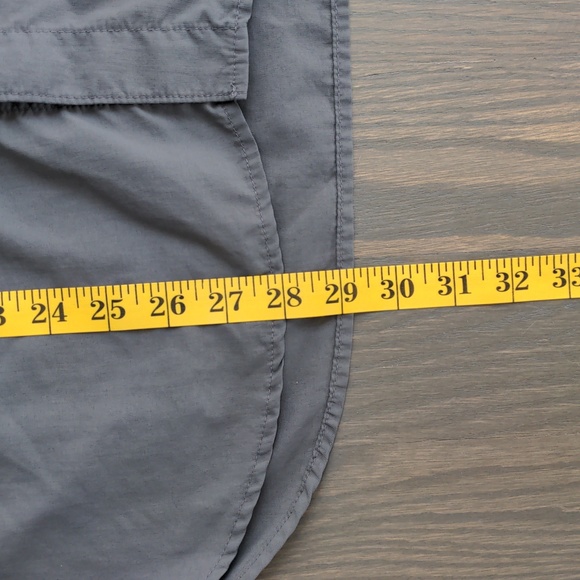 COLUMBIA | Omni-Shade Shirt Short Sleeves Pockets Mesh Back, Gray, Men's Size L - Picture 15 of 15